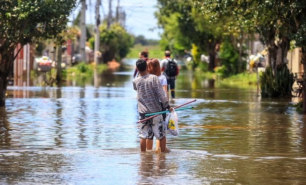 Rio Grande do Sul experimentou um setembro excepcionalmente chuvoso com recordes de precipitação. (Foto - Gustavo Mansur/ RS)