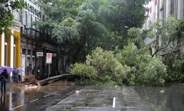 Fortes chuvas que atingem oo Rio repetidas vezes há duas semanas já afetaram cerca de 100 mil pessoas. (Foto - Tomaz Silva/Ag. Brasil)