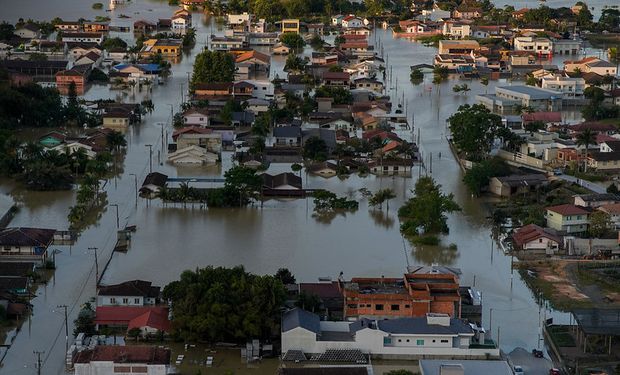 Santa Catarina vem sofrendo com as chuvas e suas consequências nos últimos meses. (Foto Marco Favero / SECOM)