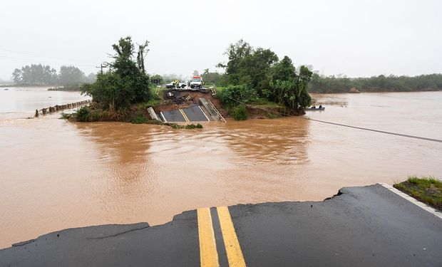 Barragem se rompe no pior desastre climático da história do RS