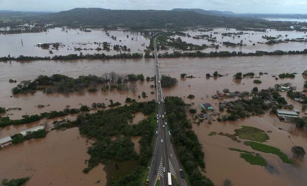 Regiões gaúchas tiveram 318% mais chuva em 4 dias do que média mensal