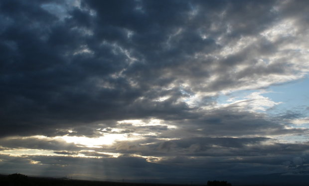 Cielo algo nublado, inestable en algunas regiones
