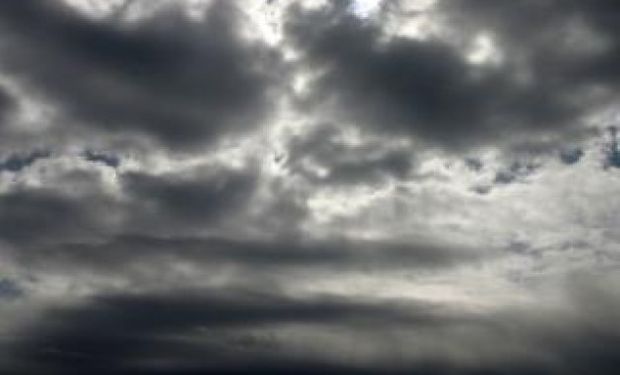Cielos nublados sobre el sur de Santa Fe.
