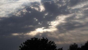 Precipitaciones aisladas sobre el centro