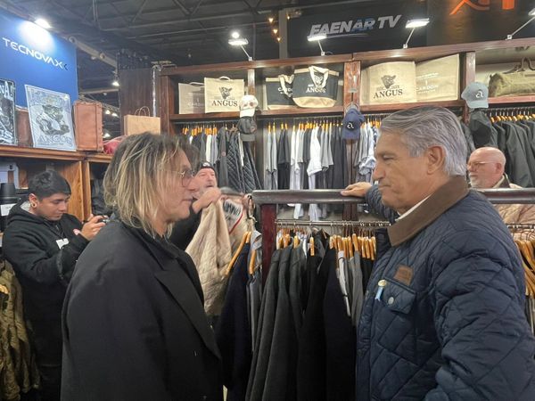 claudio paul caniggia en la expo angus