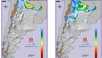 Se esperan lluvias y tormentas de variada intensidad sobre el norte
