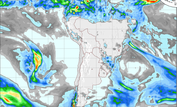 Pronóstico válido para el domingo.