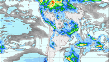 Pronóstico: se prevé que durante el sábado las lluvias se generalicen sobre Córdoba