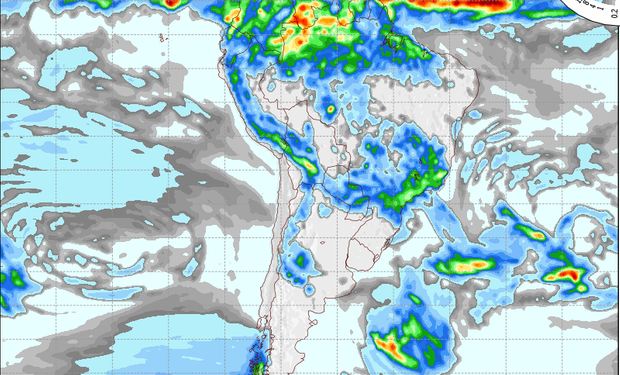 Pronóstico: se prevé que durante el sábado las lluvias se generalicen sobre Córdoba