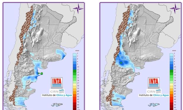 Mapa de Precipitaciones.