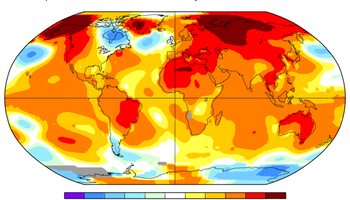 Cambio climático: abril, el séptimo mes consecutivo, récord en temperatura