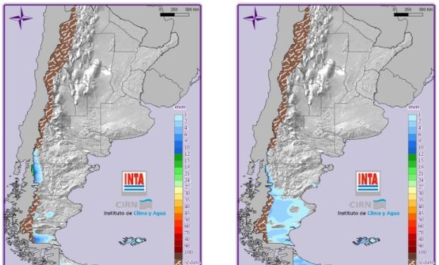 Mapa de Precipitaciones.