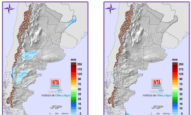 Mapa de Precipitaciones.