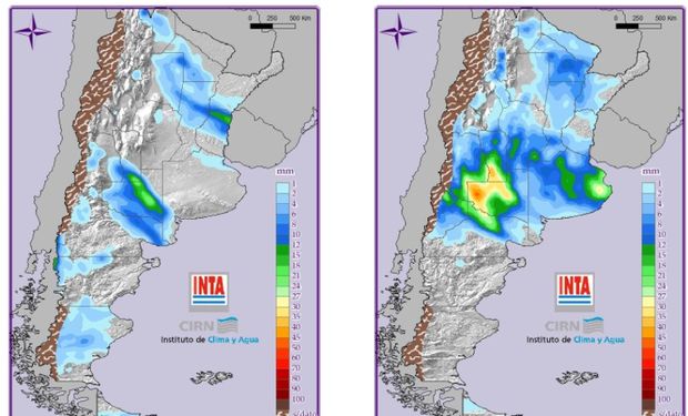 Mapa de Precipitaciones.