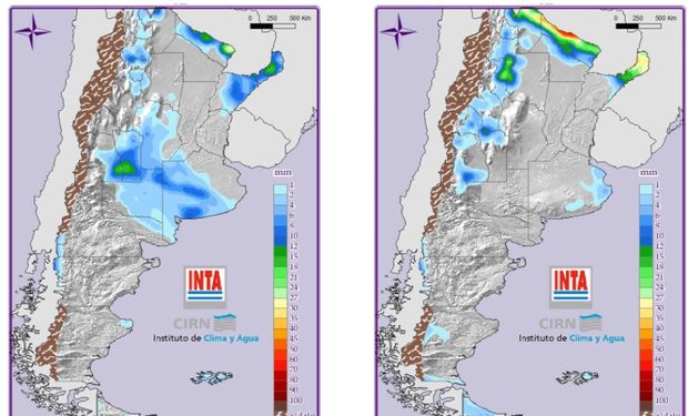 Mapa de Precipitaciones.