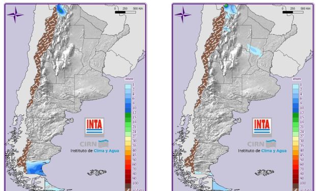 Pronóstico de precipitaciones.