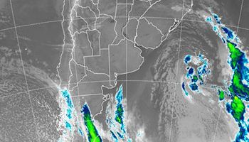 Las provincias del centro recibieron lluvias débiles