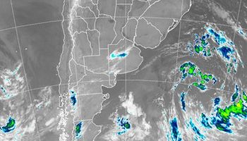 Una masa de aire frío se afianzó sobre gran parte del país