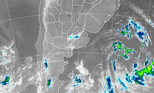 En el recorte de imagen satelital, continúan prevaleciendo los cielos despejados.