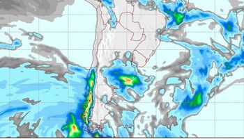 Pronóstico de clima para los próximos días: lluvias, tormentas y un sistema frontal frío