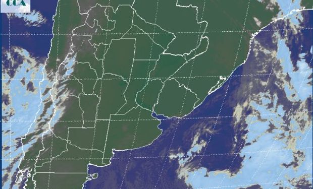 La foto satelital finalmente muestra algo que por varias semanas fue un anhelo que no se concretaba.