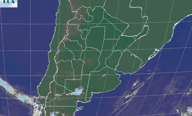 En la imagen satelital se refleja la condición de estabilidad.
