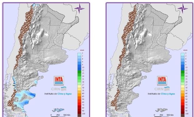 Mapa de Precipitaciones.