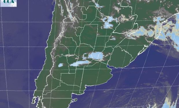 Despliegue de cielos mayormente despejados.