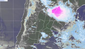 Tormentas sobre el NEA, estable en el centro