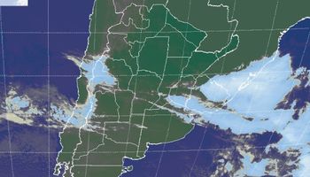 Se reportan lluvias sobre el norte de Entre Rios