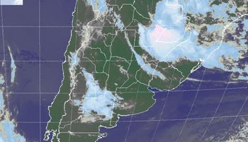 Mucha humedad sobre la región pampeana