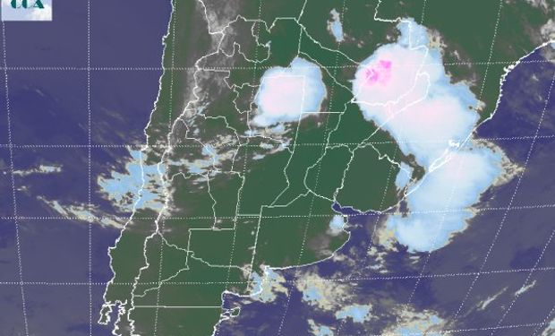 Tormentas de importante desarrollo en el norte.