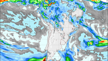 La semana cerraría sin lluvias sobre la franja central
