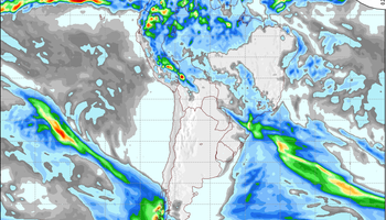 Pronóstico sin lluvias, con probabilidad de heladas