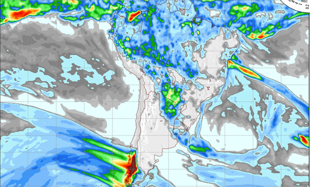 Pronóstico valido para el 16 de mayo de 2015.