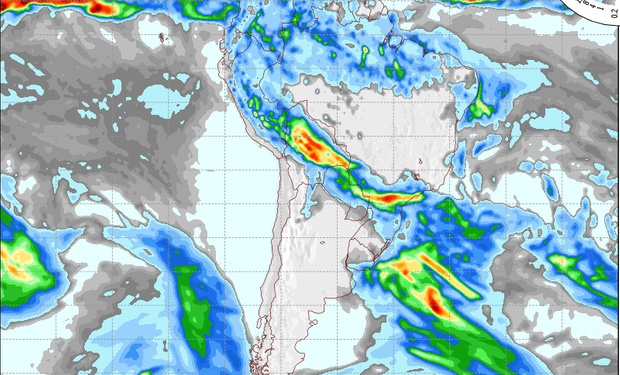 Pronóstico válido para el sábado.