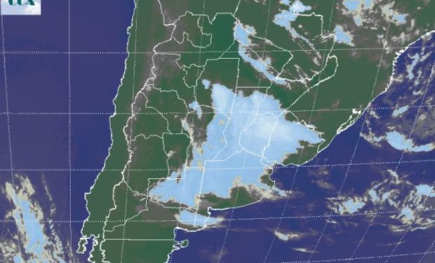 Las celdas de tormenta se concentran en el sudeste de Santiago y el norte entrerriano.