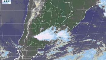 Tiempo inestable sobre toda la franja central 