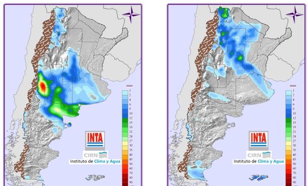 Mapa de Precipitaciones.