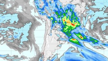 Las lluvias siguen modestas