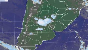 Para mañana se esperan lluvias sobre la zona núcleo