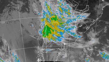Tiempo inestable con lluvias sobre regiones