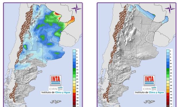 Mapa de Precipitaciones.