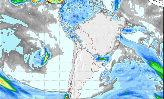 Pronóstico para el día jueves.