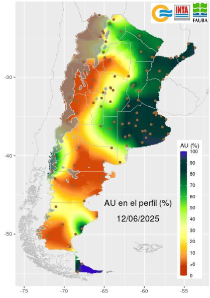 mapa de lluvias