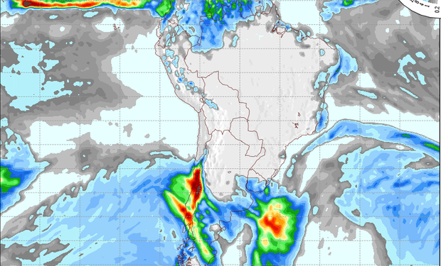 Pronóstico para el día viernes.