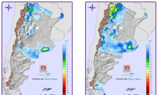 Mapa de Precipitaciones.