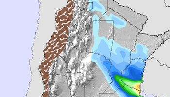El sábado regresan el frío y las tormentas aisladas sobre el centro