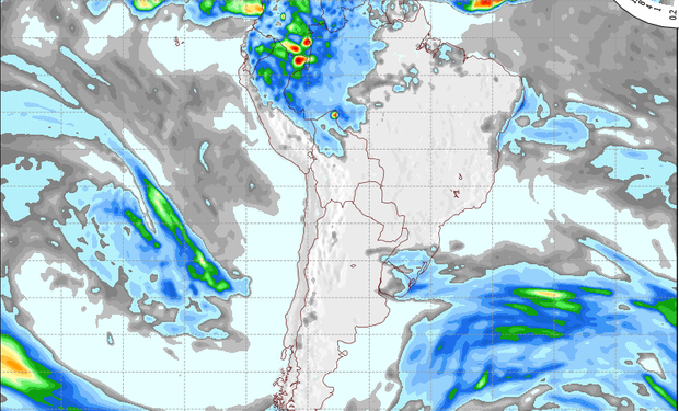 Pronóstico para el día martes.