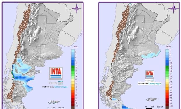 Mapa de Precipitaciones.